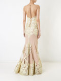 embellished fishtail gown 