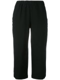 cropped wide-leg trousers