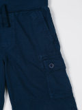 logo embroidered shorts