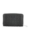 embossed logo wallet