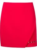 wrap mini skirt