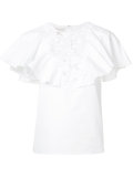 ruffled T-shirt