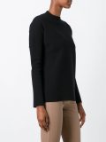 high neck pullover