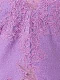 scalloped lace insert top