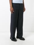 tailored wide-leg trousers