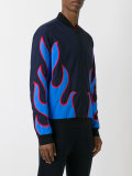 appliqué bomber jacket 
