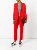 tuxedo lapel blazer