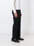 straight leg trousers