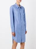 striped shirt dress