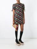 psychedelic motif clutch 