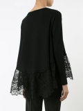 lace trim blouse 
