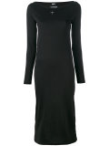 back cut out dress
