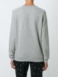 embroidered 'Rebel Without' sweatshirt