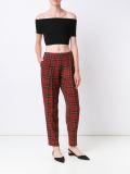 bandeau cropped top