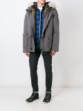 'Lining' parka coat