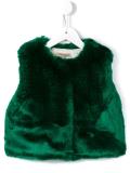 faux fur gilet
