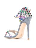 open toe stiletto sandals
