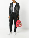 tapered cuffs cropped trousers