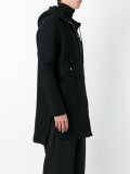 hooded short coat