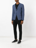 houndstooth pattern blazer