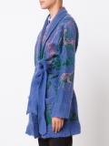 patterned cardigan 