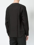 ruffled panel shirt