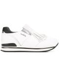 fringed sneakers 