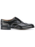 studded brogues