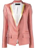 jacquard blazer