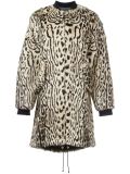 animal print coat