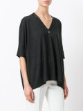 v-neck blouse 