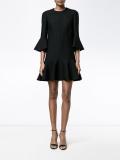 crepe couture mini dress