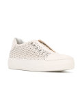 perforated sneakers 