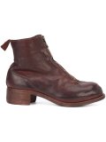 front zip boots