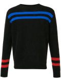 cashmere striped jumper 