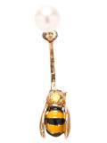 little bee single earring