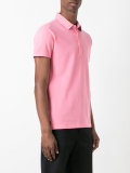 embroidered logo polo shirt 