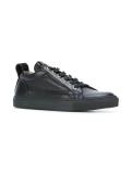 perforated low-top sneakers
