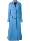 single breasted long coat