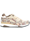 camouflage print sneakers
