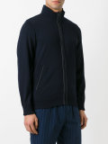 zipped cardigan 