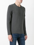 arm patch longsleeved T-shirt