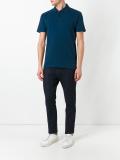 button-down polo shirt