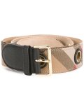 classic check belt