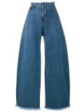 oversized wide-leg jeans