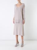 deep v-neck jumper