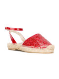 floral pattern espadrilles