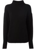 high neck loose-fit sweater