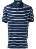 striped polo shirt