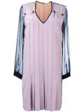 v-neck dress